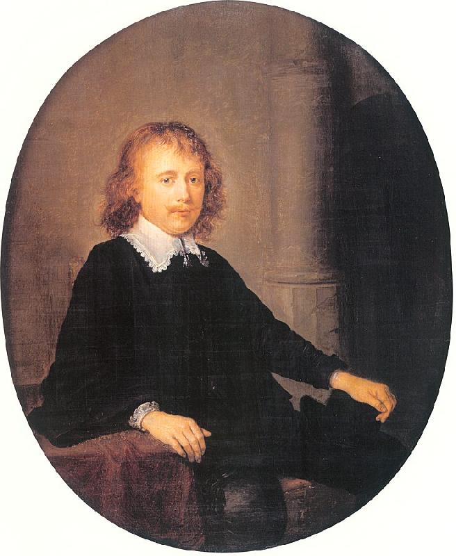 DOU, Gerrit Portrait of a Man Sweden oil painting art